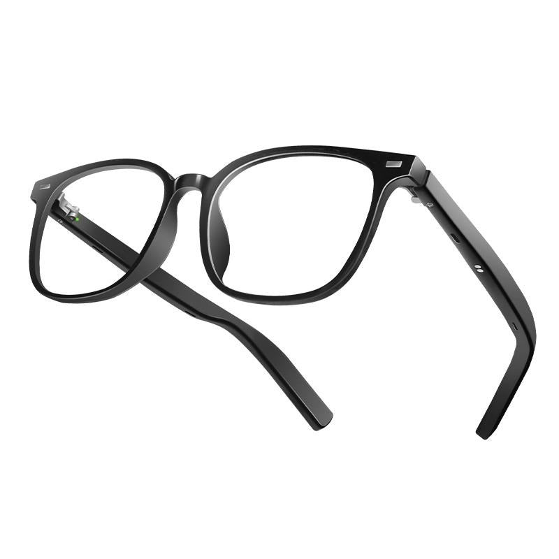Smart AI Bluetooth Glasses — Interchangeable Lenses, Open-Ear Audio, 8H Battery