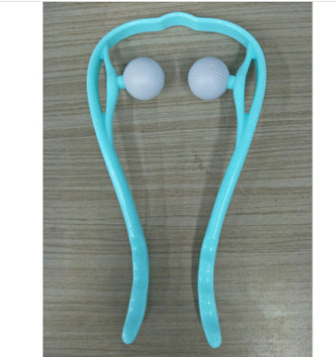 6-Roller Cervical Neck Massage Roller — Manual Deep Tissue & Muscle Relief