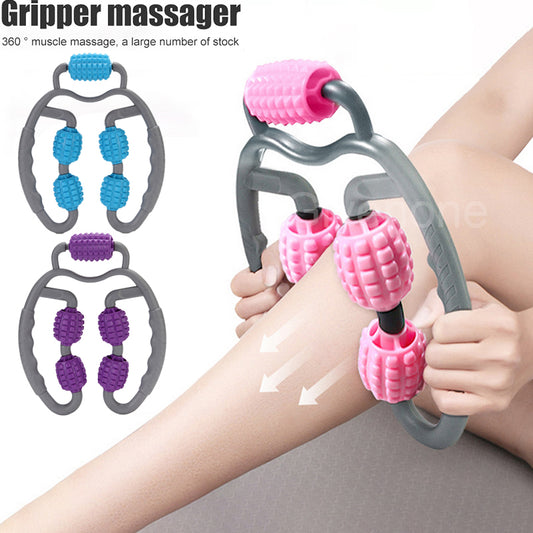 U-Shape Trigger Point Massage Roller — Full Body Muscle Recovery Tool