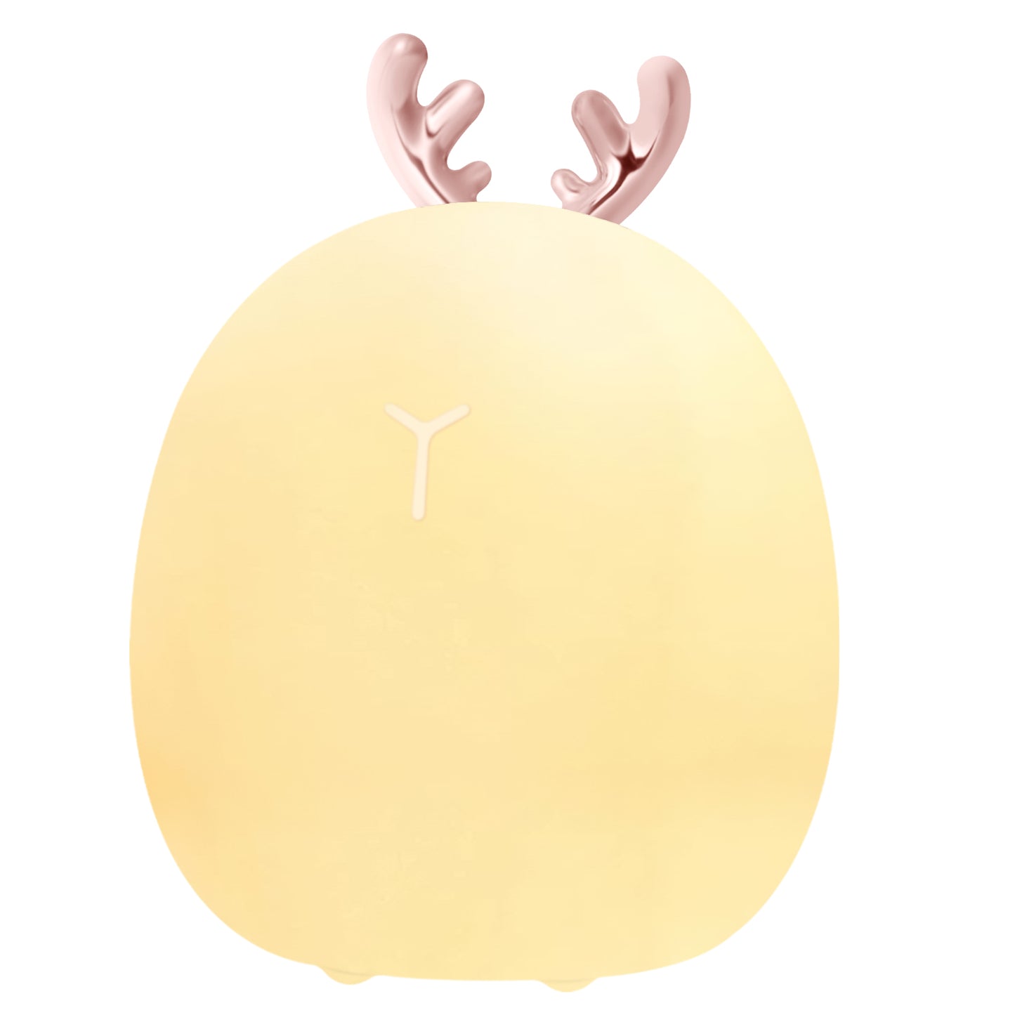 Silicone Night Light — Touch Clap Ambient Light, Adjustable Brightness