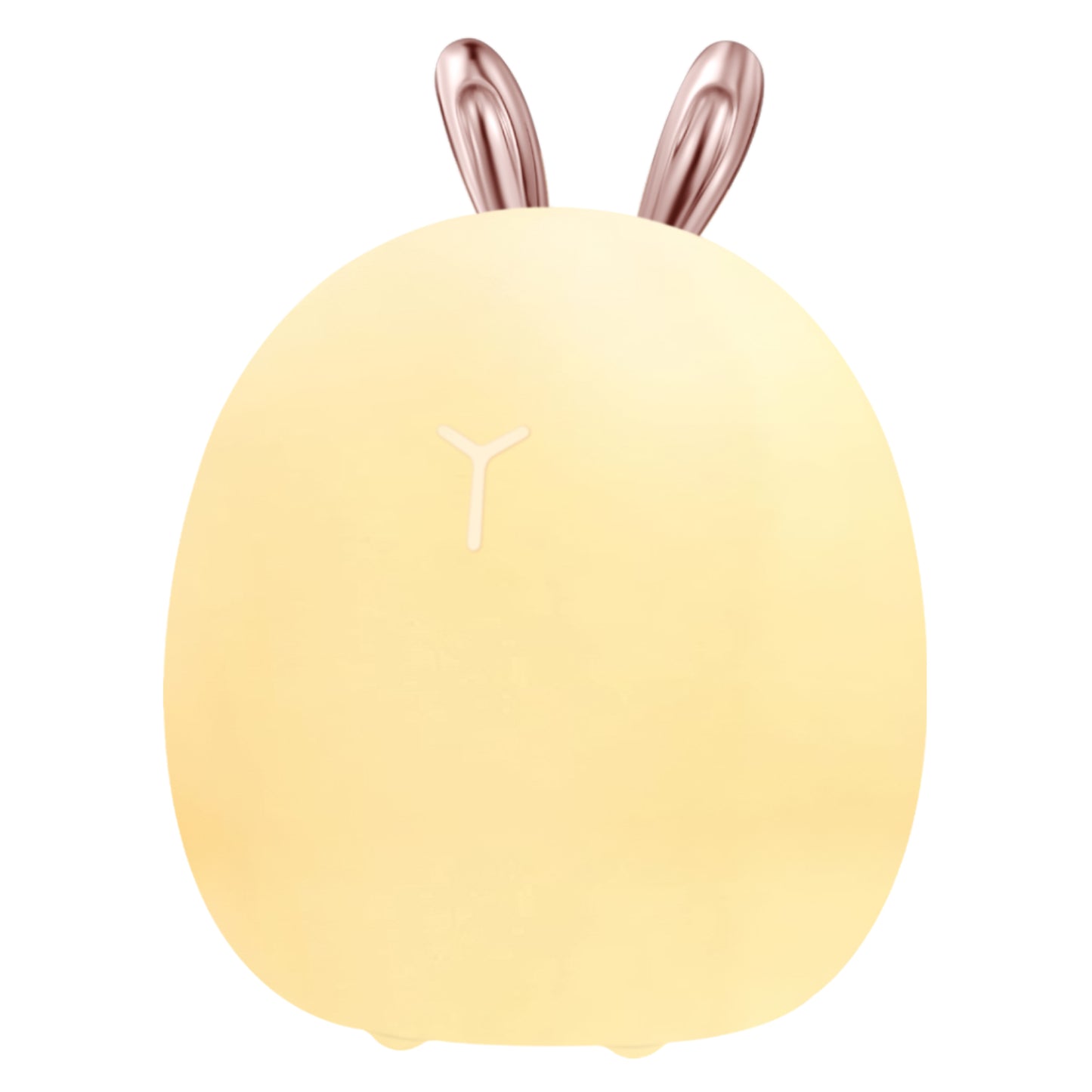 Silicone Night Light — Touch Clap Ambient Light, Adjustable Brightness