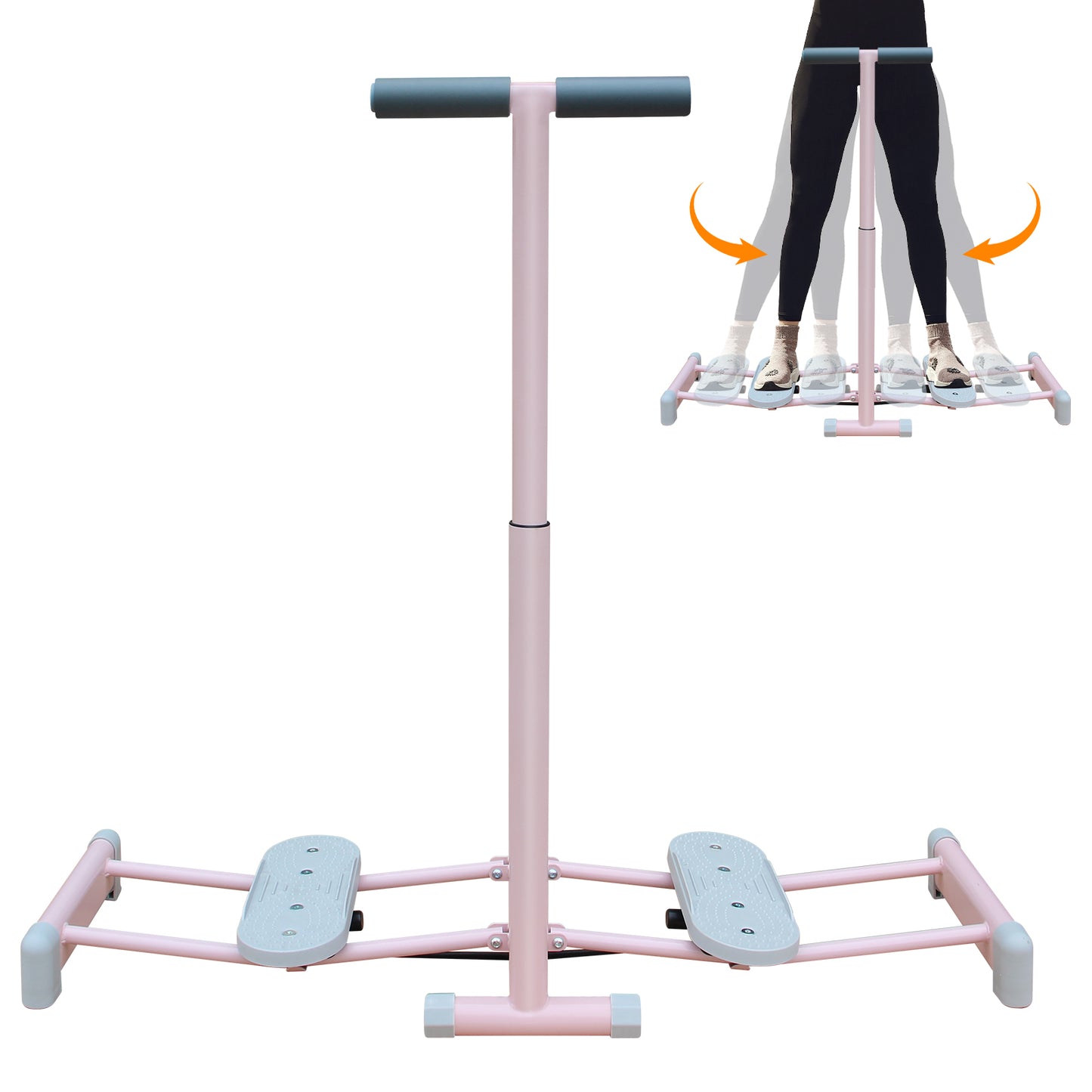 Foldable Ski Machine Trainer — 4-Level Adjustable, Pelvic Floor Trainer